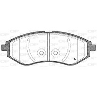BPA0986.00 OPEN PARTS Комплект гальмівних колодок дисковий гальм