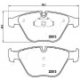 PA-0115AF JAPANPARTS Комплект гальмівних колодок дисковий гальм