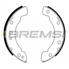 GF0211 BREMSI Комплект гальмівних колодок