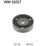 VKM31017 SKF OMCAR VW Ролик натяжной Touareg 4.2 V8 FSI 06-, AUDI A6/A8 4.2 06-