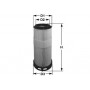 MA3125 CLEAN FILTERS Повітряний фільтр