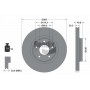BDS1558HC BENDIX Braking Гальмівний диск