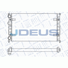 M-025022A JDEUS Радіатор охолодження двигуна
