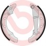 S 85 508 BREMBO Комплект гальмівних колодок