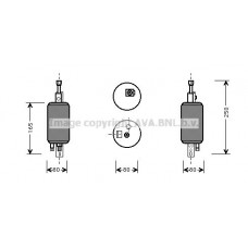 FTD029 AVA QUALITY COOLING Осушувач кондиціонера