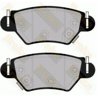 PA1539 Brake ENGINEERING Комплект гальмівних колодок дисковий гальм