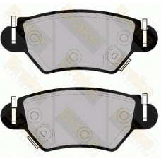 PA1539 Brake ENGINEERING Комплект гальмівних колодок дисковий гальм
