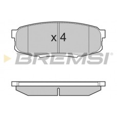 BP3382 BREMSI Комплект гальмівних колодок дисковий гальм