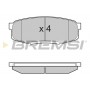 BP3382 BREMSI Комплект гальмівних колодок дисковий гальм