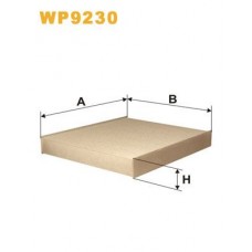 WP9230 WIX FILTERS Фільтр повітря у внутрішньому просторі
