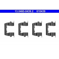 13.0460-0439.2 ATE Комплектуючі колодки дискового гальма
