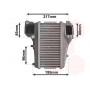 25004301 VAN WEZEL Интеркулер