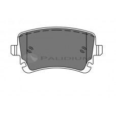 P1-1045 ASHUKI by Palidium Комплект гальмівних колодок дисковий гальм