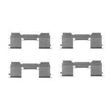 1 987 474 711 BOSCH Комплектуючі колодки дискового гальма