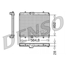 DRM21057 DENSO Радіатор охолодження двигуна