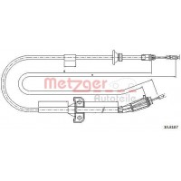 10.8187 METZGER Тросик, cтояночный тормоз