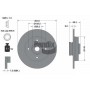 BDS1598 BENDIX Braking Гальмівний диск