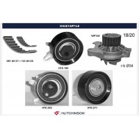 KH 261WP148 HUTCHINSON Водяний насос комплект зубчастого ременя