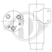 DCT1090 DIEDERICHS Осушувач кондиціонера