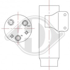 DCT1090 DIEDERICHS Осушувач кондиціонера