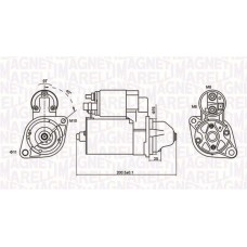 063721412010 MAGNETI MARELLI Стартер