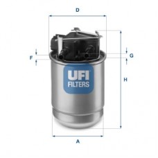55.517.00 UFI Паливний фільтр
