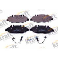 6001265 KRAFT AUTOMOTIVE Комплект гальмівних колодок дисковий гальм