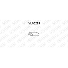 VL90223 VENEPORTE Предглушник вихлопних газів