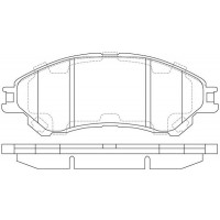 FP9213 FIT Комплект гальмівних колодок дисковий гальм