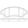 FP9213 FIT Комплект гальмівних колодок дисковий гальм