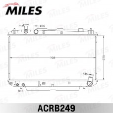 ACRB249 MILES Радіатор охолодження двигуна
