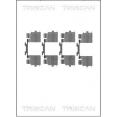 8105 101648 TRISCAN Комплектуючі колодки дискового гальма