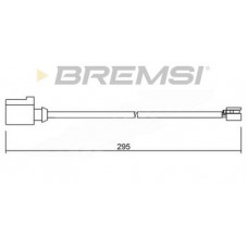WI0702 BREMSI Сигналізатор зносу гальмівних колодок