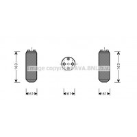 MZD150 AVA QUALITY COOLING Осушувач кондиціонера