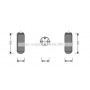MZD150 AVA QUALITY COOLING Осушувач кондиціонера