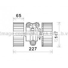 BW8470 AVA QUALITY COOLING Вентилятор салону