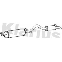270797 KLARIUS Глушник вихлопних газів кінцевий
