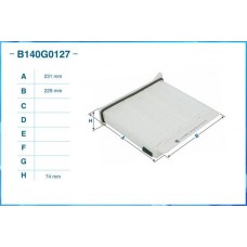 B140G0127 CWORKS Фільтр повітря у внутрішньому просторі