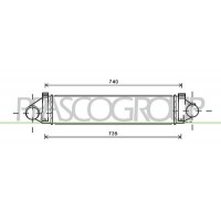FD730N004 PRASCO Интеркулер