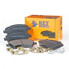 KBP1968 KEY PARTS Комплект гальмівних колодок дисковий гальм