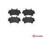 P 59 039 BREMBO Комплект гальмівних колодок дисковий гальм