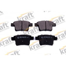 6012128 KRAFT AUTOMOTIVE Комплект гальмівних колодок дисковий гальм