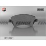 BP43081 FENOX Комплект гальмівних колодок дисковий гальм