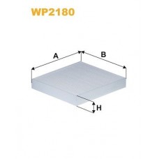 WP2180 WIX FILTERS Фільтр повітря у внутрішньому просторі