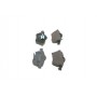0 986 424 488 BOSCH Комплект гальмівних колодок дисковий гальм