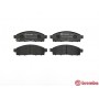 P 54 038 BREMBO Комплект гальмівних колодок дисковий гальм
