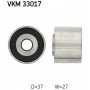 VKM 33017 SKF Паразитный / ведущий ролик, Поліклиновий ремінь