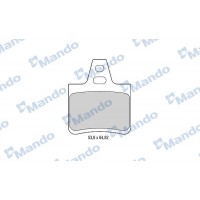 MBF015090 MANDO Комплект гальмівних колодок дисковий гальм