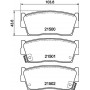 8DB 355 016-371 HELLA Комплект гальмівних колодок, дискове гальмо