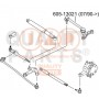 605-13021 IAP QUALITY PARTS Поперечна рульова тяга